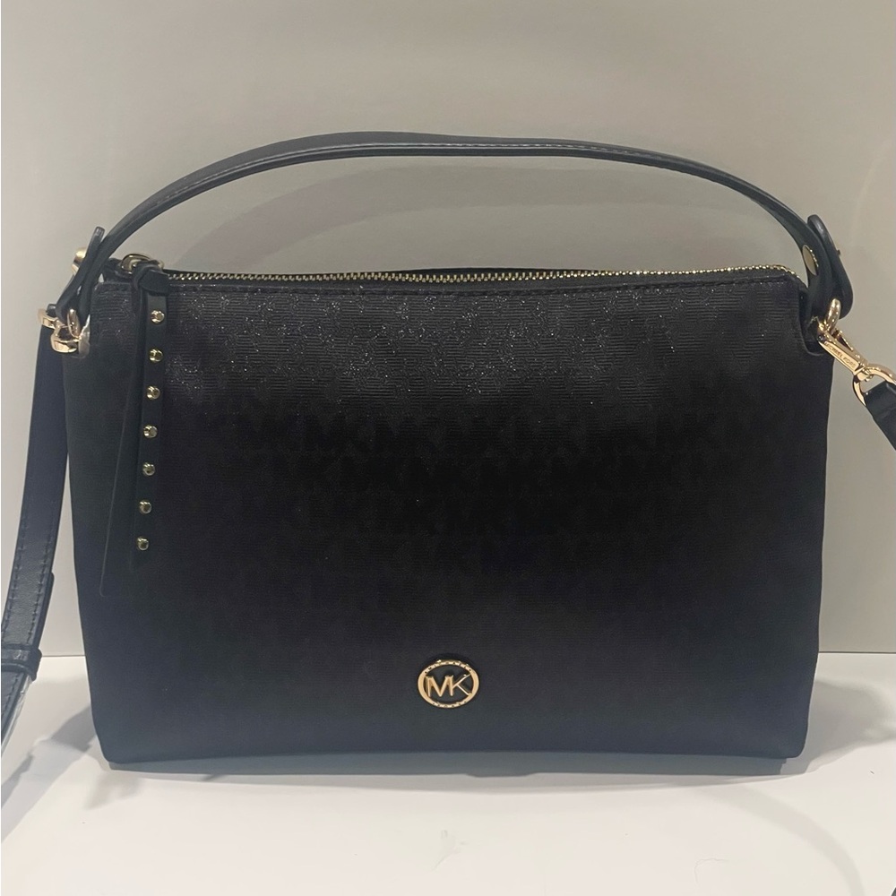 Michael Kors Logo Shailene Crossbody Messenger Bag